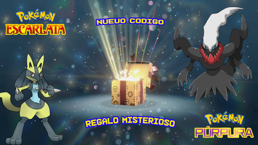 Regalo misterioso lucario darkrai